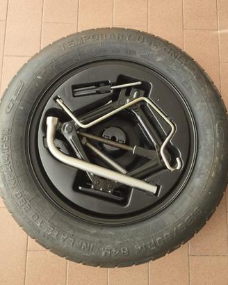 Kit Ruotino di Scorta Fiat Panda / 500 completo