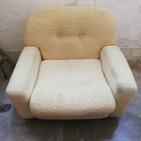 Poltrona Vintage in tessuto