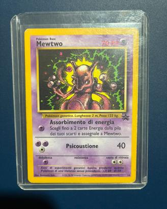 MEWTWO 14 Ultra raro promo black star