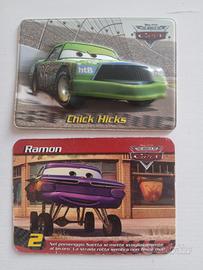 The World of Cars Race Cards