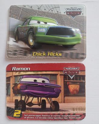 The World of Cars Race Cards