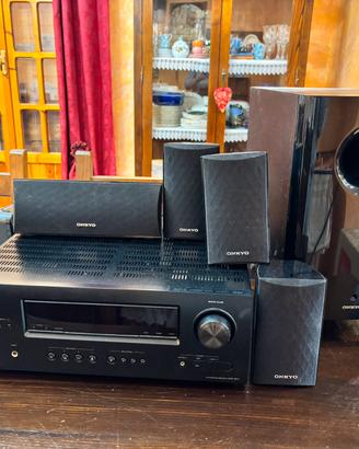 Amplificatore Denon AVR-1312 + Kit casse Onkyo