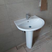 lavabo a colonna ideal standard con miscelatore
