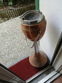 Posacenere a piantana da terra vintage