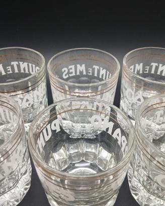 Set 12 Bicchieri Vintage Punt e Mes Carpano 70