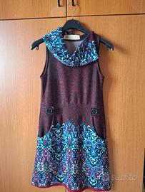 Vestito smanicato invernale