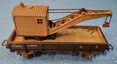 POCHER art. 303 carro gru H0 L=100 e altro