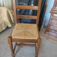 sedia in tulipi ( legno noce americano)