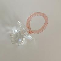 Ciuccio in Cristallo Bomboniere STOCK pz.10