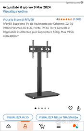 Supporto da pavimento per TV