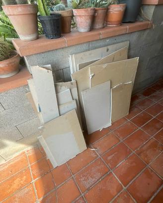 Cartongesso rimanenze