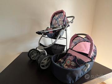 Passeggino / culla 2in1 convertibile oer bambole