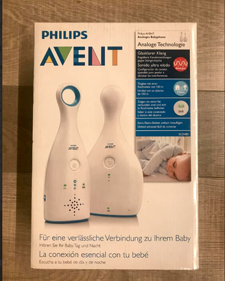 PHILIPSbabyMONITORaventANALOGICOnuovoIDEAREGALO