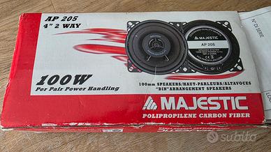 Autoparlanti 100 mm nuovi auto camper barca