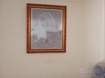 quadro uncinetto 74x90