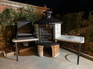 Forno e Barbecue a legna