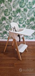 Seggiolone pappa/sedia Stokke Steps e sdraietta