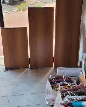 mensole montanti per abbigliamento cabina armadio