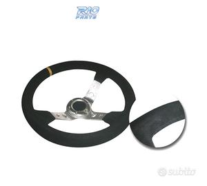 STERZO RIVESTITO IN PELLE SCAMOSCIATA NERA CON BRA