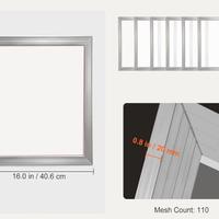 set 6 telai serigrafia