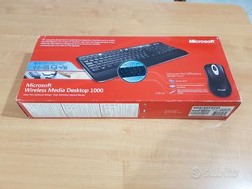 microsoft wireless tastiera e mouse pc