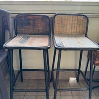 Coppia Sgabelli comodi e resistenti