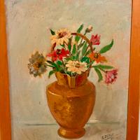 Natura morta con vaso di fiori - Ferruccio Zanasi