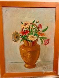 Natura morta con vaso di fiori - Ferruccio Zanasi