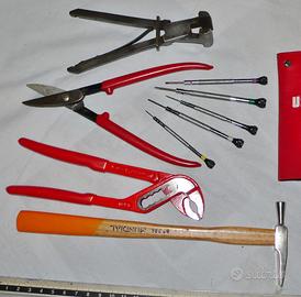 attrezzi Orafo Martello Morsetto Cacciavite USAG