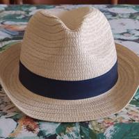 Cappello di paglia  Panama sz 56-58 
 con nastro d