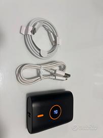 Power bank 10.000 mAh ricarica rapida + cavi