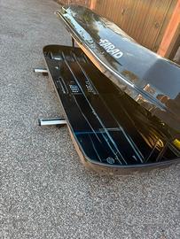 Box tetto Farad 200x100 + barre Farad per Tiguan