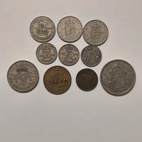 Lotto 10 monete del Regno Unito 