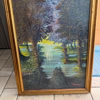 Dipinto su tela artista Giuseppe Restano