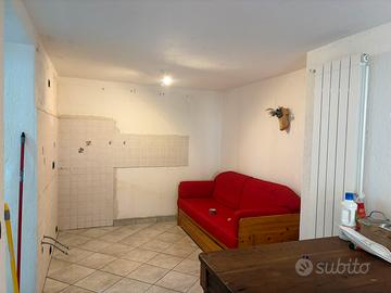 Divano letto in legno massello