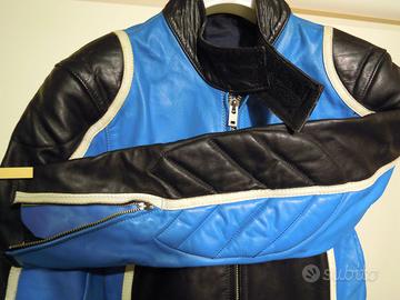 TUTA MOTO IN VERA PELLE