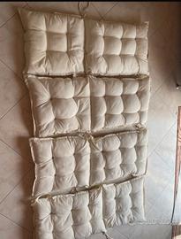 cuscini poltrone da giardino 