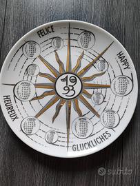 Piatto Calendario-anno 1993 Fornasetti Milano Ø24