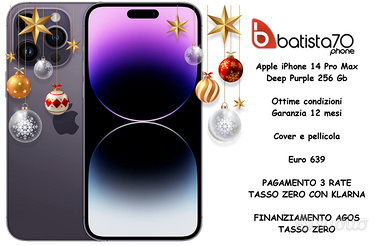 Apple iPhone 14 Pro Max Deep Purple 256 Gb