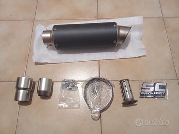 scarico sc project nuovo mai usato 