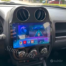 AUTORADIO 10” ANDROID 14 2+64GB PER JEEP COMPASS
