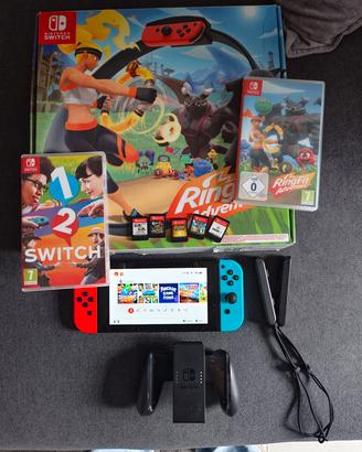 Nintendo switch 1 7 giochi nuovissimo 