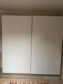 Donatella armadio a scorromento bianco 240cm