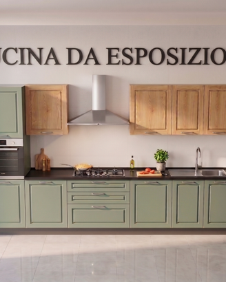 CUCINA NUOVA DA ESPOSIZIONE CON  ELETTRODOMESTICI