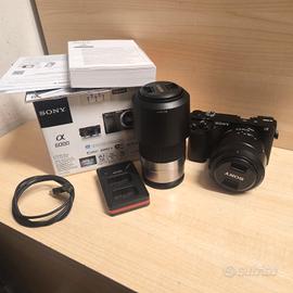 Sony A6000 + 2 obiettivi 