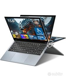 PC Portatile 2 in 1, AMD Ryzen 3 16gb ram