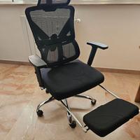 Sedia Ufficio, casa, smart working, HBADA E201BSA