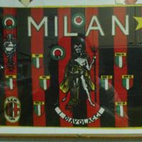 Bandiera Milan anni 1970 - 1980