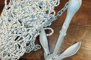 Ancora ad ombrello 3.2 kg + catena + fune