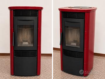 Stufa a pellet Extraflame Divina 11 kW – Bordeaux